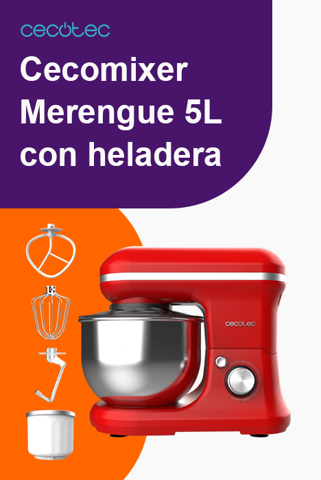 Cecomixer merengue 5l 1200 ice cream red r12ppp 00