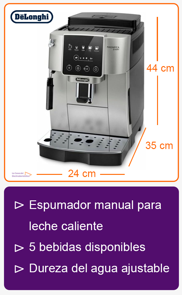「ジャンク品」DeLonghi Magnifica S ECAM23120B DeLonghi ECAM220.30.SB - Cafetera automática Magnifica S 15 bares