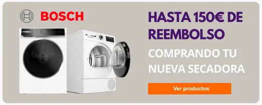Secadoras reembolso bosch