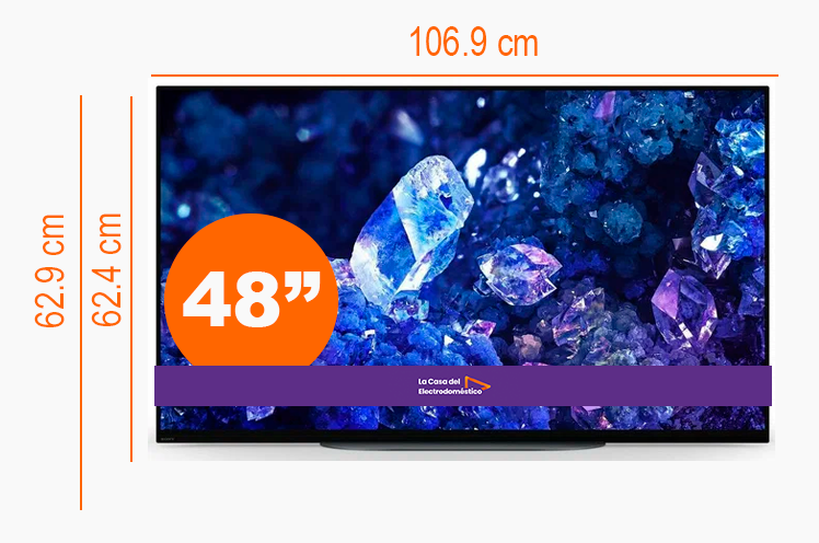 Sony Bravia XR48A90KAEP - Televisor OLED de 48 pulgadas Google TV